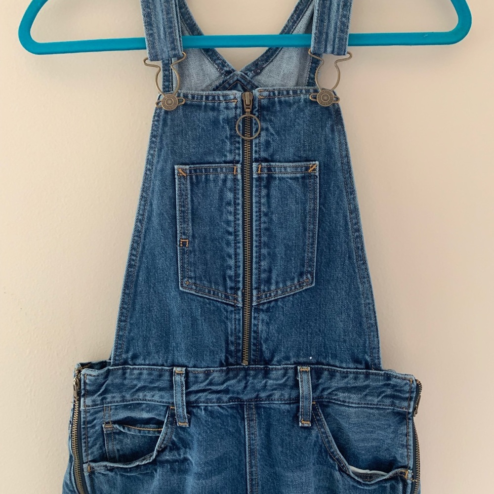 Levi’s orange tab overalls